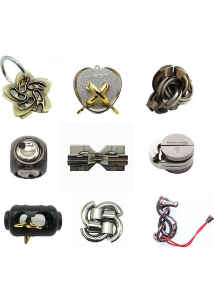 Model 4 Stili 2021 Yeni Zeka Metal Bulmaca Oyunu Oyuncakları Çocuklar ve Yetişkinler Için (Yurt Dışından) modelleri