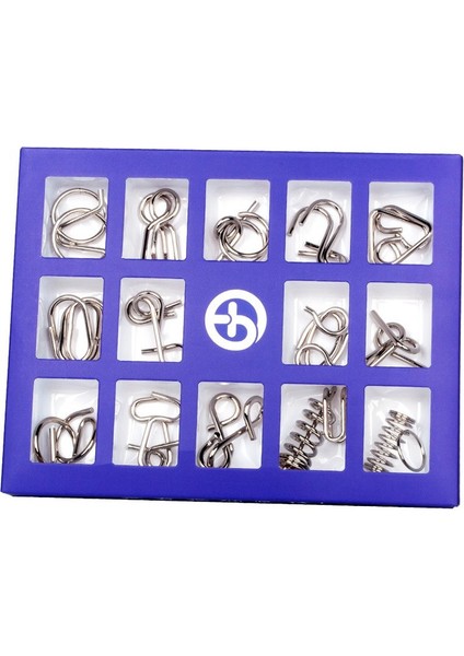 Kırmızı Stil Metal Montessori Puzzle Tel Iq Zeka Bulmaca Oyunu Yetişkinler Çocuklar Eğitici Oyuncaklar (Yurt Dışından) fiyatları
