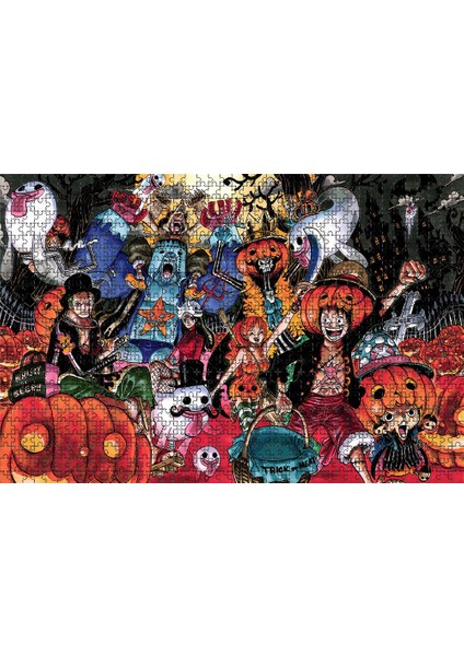 No.34 Tarzı Ahşap Bir Parça Bulmaca Eğitici Oyuncaklar Hediye Eğlenceli One Piece Bulmacaları Yetişkinler ve Çocuklar Için Japon Anime Kaizokuo (Yurt Dışından)