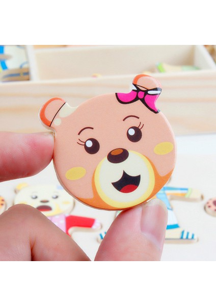 Dört Yavru Stili Montessori Eğitimli Çizgi Ayı Kıyafet Değiştirme Ahşap Puzzle Oyuncak Değişen Kıyafet Oyuncakları Çocuklar Için Halloween Hediye (Yurt Dışından) fırsatları