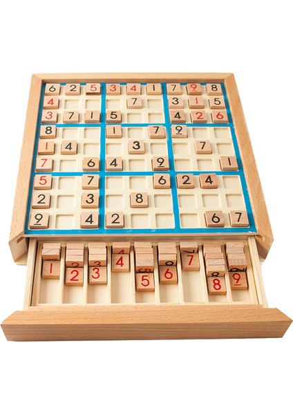 BZS00032 Stili Sudoku Çapraz Bulmacalar Montessori Ahşap Eğitici Sayılar Çıkarım Mantık Oyunları Latin Kare Matematik Bulmacalar Sayı Yerleştirme Oyunları Oyuncaklar (Yurt Dışından)