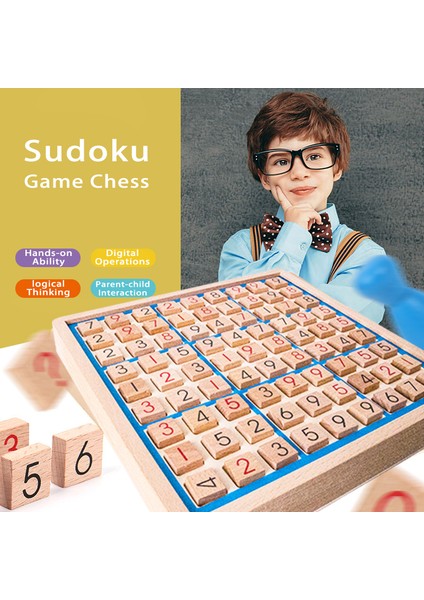 BZS00032 Stili Sudoku Çapraz Bulmacalar Montessori Ahşap Eğitici Sayılar Çıkarım Mantık Oyunları Latin Kare Matematik Bulmacalar Sayı Yerleştirme Oyunları Oyuncaklar (Yurt Dışından)