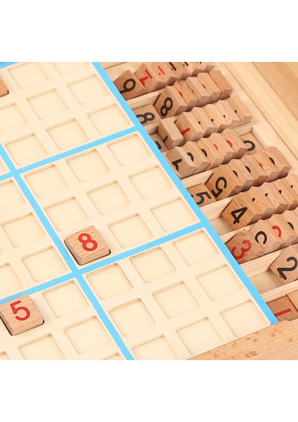 BZS00032 Stili Sudoku Çapraz Bulmacalar Montessori Ahşap Eğitici Sayılar Çıkarım Mantık Oyunları Latin Kare Matematik Bulmacalar Sayı Yerleştirme Oyunları Oyuncaklar (Yurt Dışından)