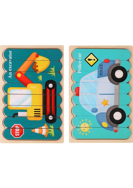 NO.248 Stili Çocuk Ahşap Öğrenme Montessori Duyusal Oyuncaklar Eğitici Aktivite Tahtası Toka Bulmaca Oyunları Şekil Eşleme Jigsaw Ince Motor Beceri (Yurt Dışından)
