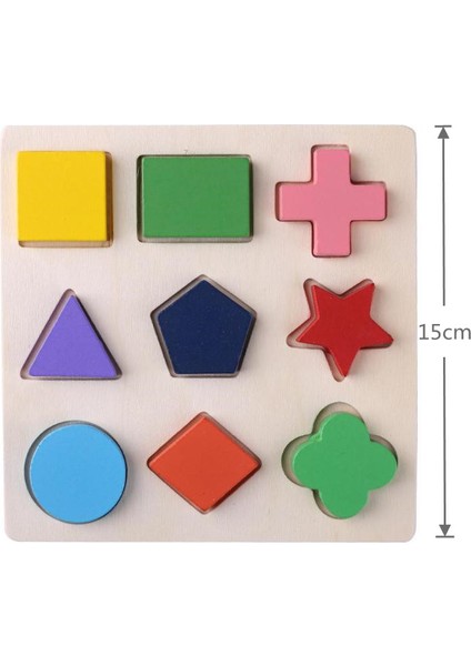 YZ02-1 Stili Yeni Renkli Ahşap 3D Bulmaca Geometrik Şekil Tangram Mozaik Puzzle Çocuklar Ahşap Oyuncak Bebek Montessori Eğitici Oyuncaklar Için E-Ticaret Başlığı (Yurt Dışından)