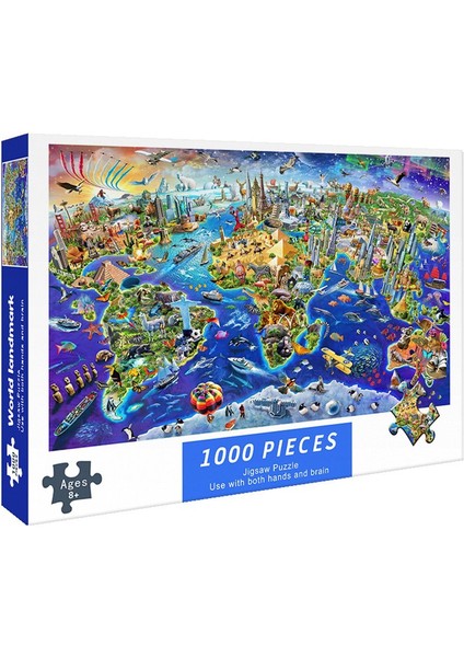 3 Stili Yazın Yetişkin Mini Puzzle Tarla Manzara Resim Serisi Eğitici Zihinsel Bulmaca Oyunu Oyuncakları (Yurt Dışından)