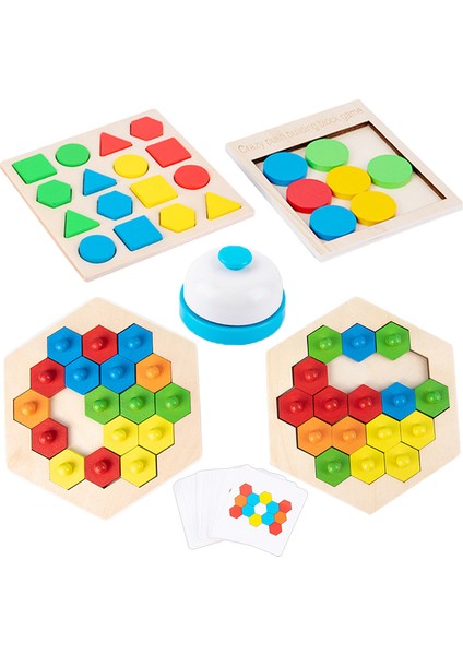 Bir Stil Çocuk Montessori Düşünme Bulmacaları Ahşap Oyuncak Ebeveyn-Çocuk Etkileşimli Eğitim Geometrik Şekil Eşleştirme Renk Mantıklı Duygusal Oyuncak (Yurt Dışından) fiyatları