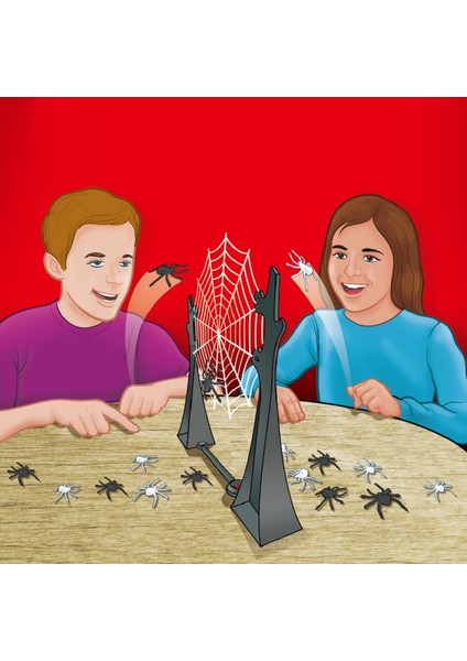 Ordu Yeşili Tarzı Çocuklar Için Komik Oyuncağı Yaygara Örümcek Oyun Savaşı Ağı (Yurt Dışından)