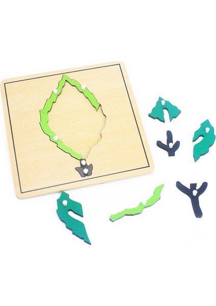 Ağaç Stili Bebek Montessori Malzemeleri Ahşap Bulmacalar Eğitici Oyuncaklar Bitki Büyüme Panosu Ahşap Oyuncak Öğrenme Tangram Jigsaw Çocuklar Okul Öncesi (Yurt Dışından)