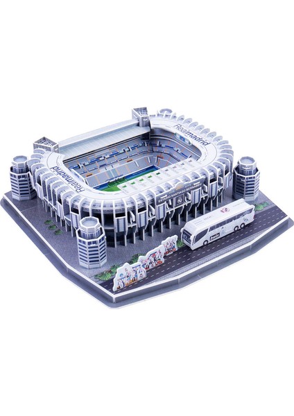 Komik Cristiano Ronaldo Santiago Bernabeu Yarışma Futbol Oyunu Stadyumlar Bina Model Oyuncak Hediye Kutusu (Yurt Dışından)