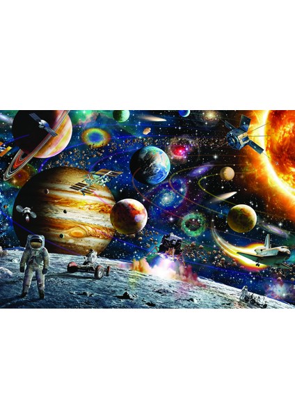 Deve Tarzı Hayvan Yağlı Boyama, Uzay Yolcu Ege Denizi Manzara Yağlı Boyama Yetişkin Kağıt Puzzle Çocuk Oyuncak Hediye (Yurt Dışından)
