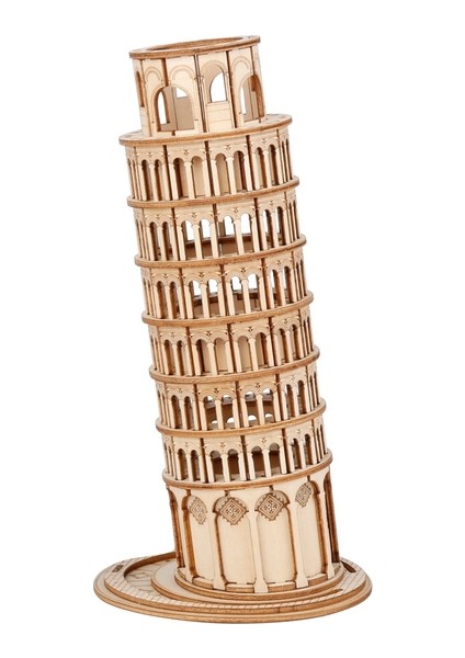 TG304 Tarzı Robotime Ahşap Puzzle Oyunu Kendin Yap 3D Tower Köprüsü, Big Ben, Ünlü Bina Montaj Oyuncak Hediye Çocuklar Genç Yetişkin Için (Yurt Dışından)