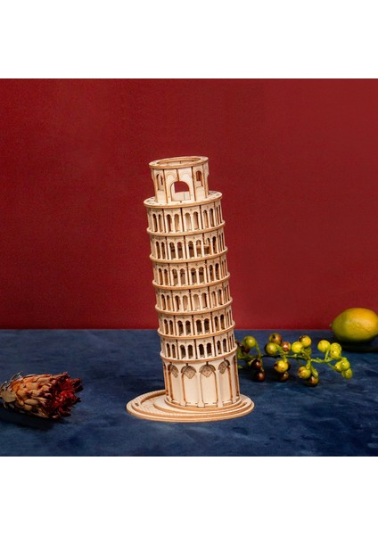 TG304 Tarzı Robotime Ahşap Puzzle Oyunu Kendin Yap 3D Tower Köprüsü, Big Ben, Ünlü Bina Montaj Oyuncak Hediye Çocuklar Genç Yetişkin Için (Yurt Dışından)