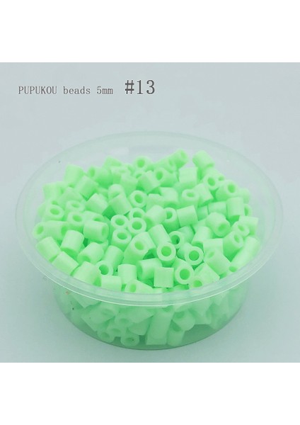 No.13 Tarzı 5mm Perler Kutu Paketleme Hama Boncuk Diy Oyuncak Çeşitli 48 Çeşit Renk Gıda Sınıfı Pupukou Eriyen Boncuklar Çocuklar Eğitimi Pupukou (Yurt Dışından)
