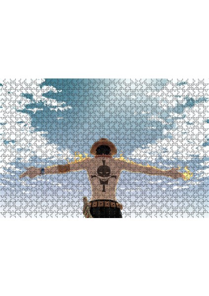 No.1 Tarzı Ahşap Bir Parça Bulmaca Eğitici Oyuncaklar Hediye Eğlenceli One Piece Bulmacaları Yetişkinler ve Çocuklar Için Japon Anime Kaizokuo (Yurt Dışından)