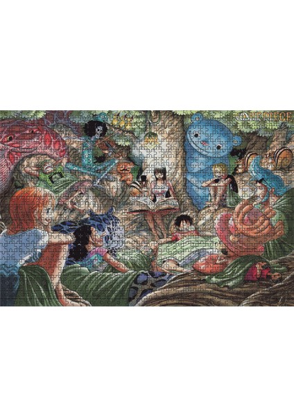 No.19 Tarzı Ahşap Bir Parça Bulmaca Eğitici Oyuncaklar Hediye Eğlenceli One Piece Bulmacaları Yetişkinler ve Çocuklar Için Japon Anime Kaizokuo (Yurt Dışından)