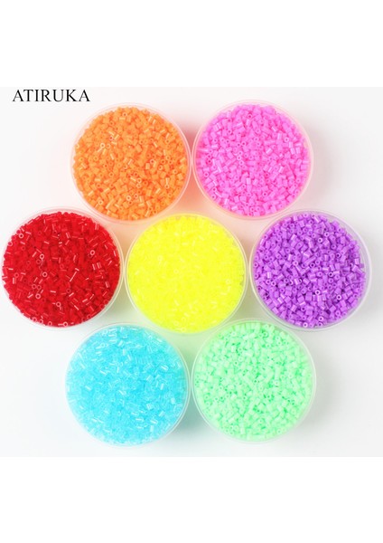 A-5 Stili Çocuklar Için Eğitici Oyuncaklar 72 Renkli Hama Boncuklar 3D Puzzle Oyuncakları Zabawki Perler Boncuklar Speelgoed (Yurt Dışından)