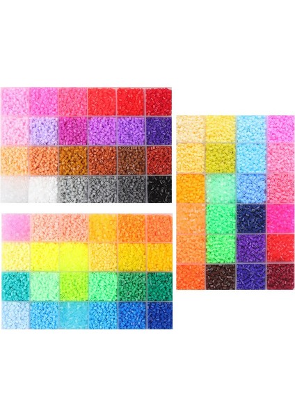 A-5 Stili Çocuklar Için Eğitici Oyuncaklar 72 Renkli Hama Boncuklar 3D Puzzle Oyuncakları Zabawki Perler Boncuklar Speelgoed (Yurt Dışından)