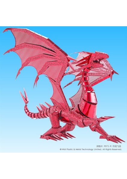 Kızıl Ejderha Stili Mmz Model Piececool 3D Metal Puzzle Of Dragon Flame Montaj Model Kitleri Eğitici Oyuncaklar Için Yetişkinler Için E-Ticaret Başlığı (Yurt Dışından) fiyatları