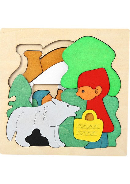 Siyah Stil Yaratıcı Kendin Yap Çok Katmanlı Çocuk Birleştirme Bulmaca Eğitim Öğrenme Araçları Ahşap 3D Bulmaca Oyuncakları Bebek Çocuklar Karikatür N027 (Yurt Dışından) indirimleri