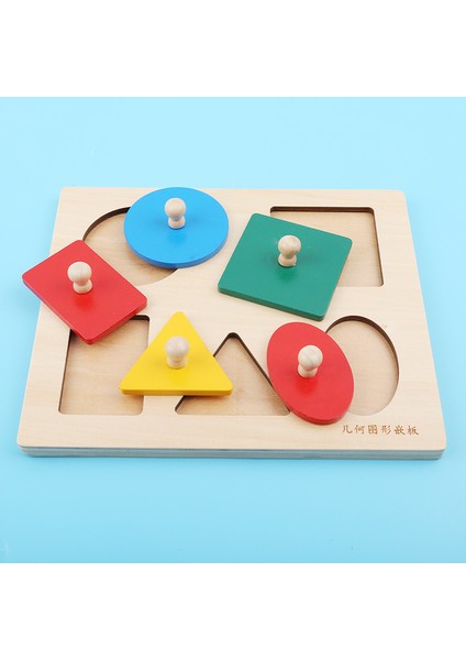No.39 Tarzı Ahşap Geometrik Bulmaca Tahtası Çocuk Eğitici Yığın Oyuncağı Çocuklar Hediye Montessori Oyuncaklar Için - Türkçe (Yurt Dışından) fırsatları