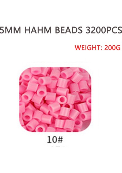 10-3200 Adet Tarzı 5mm Hama Boncuk Renkleri Çocuklar Eğitim Kendin Yap Oyuncaklar 100% Garantili Yeni Perler Boncuklar (Yurt Dışından)