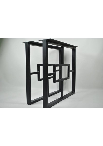 Yemek Masası Ayakları Metal Masa Ayağı Siyah Renk 1 Takım fiyatları