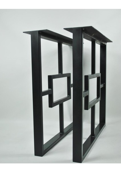 Yemek Masası Ayakları Metal Masa Ayağı Siyah Renk 1 Takım fırsatları