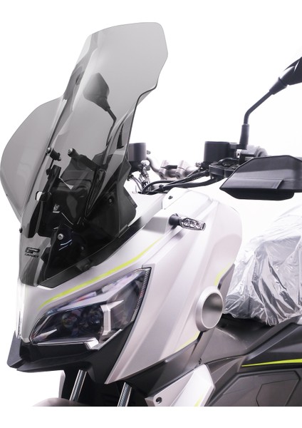 Rks Reale 125 2022-2025 Uyumlu Ön Tur Camı Füme 62 cm modelleri