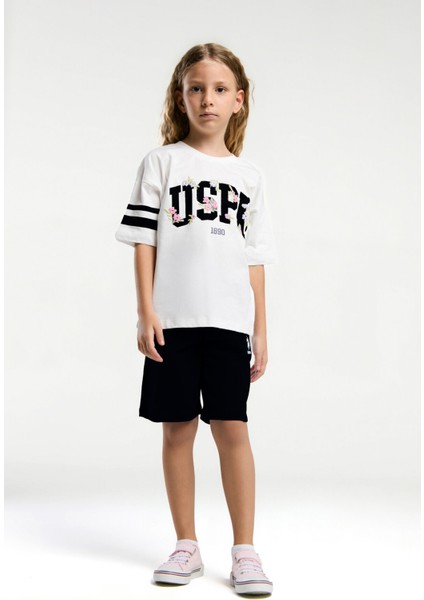 Kız Çocuk Bermuda Takım Beyaz fiyatları