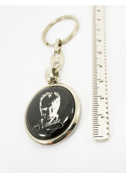 Satatürk Anahtarlık, Siyah Beyaz Çift Taraflı Bombeli indirimleri