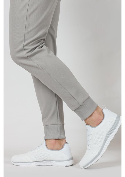 34635 Siyah - Beyaz Erkek Sneaker Günlük Spor Ayakkabı