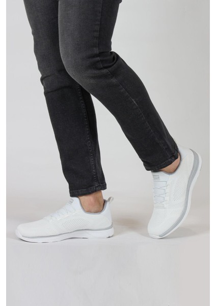 34635 Siyah - Beyaz Erkek Sneaker Günlük Spor Ayakkabı fiyatları