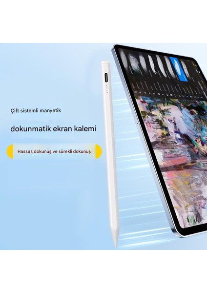 iPad Air 11INÇ /pro/air 13INÇ Uyumlu Avuç Içi Red/eğim Stylus Dokunmatik Kalemi/tüm Ipadlar 17 fırsatları