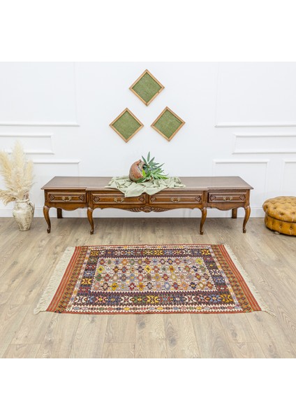Tove Renkli Yün Nuzumla Kilimi 109 x 152 cm fiyatları