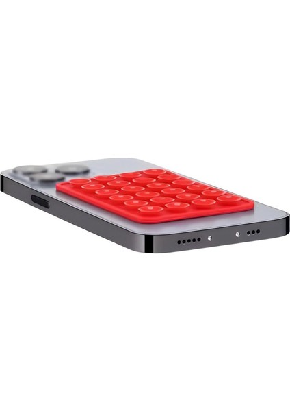 Silikon Vakumlu Telefon Tutucu Araba, Mutfak Tezgahı, Güçlü Vantuzlu Kaymaz Siyah indirimleri