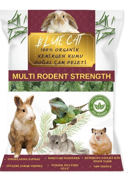 Çam Peleti Tavşan Kumu Net 10 kg - 20 Lt - Topaklanmayan %100 Organik Cam Peledi