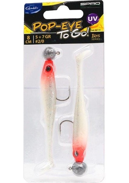 Pop-Eye To Go 8 cm Uv Minnow 5+7 G 1/2 modelleri