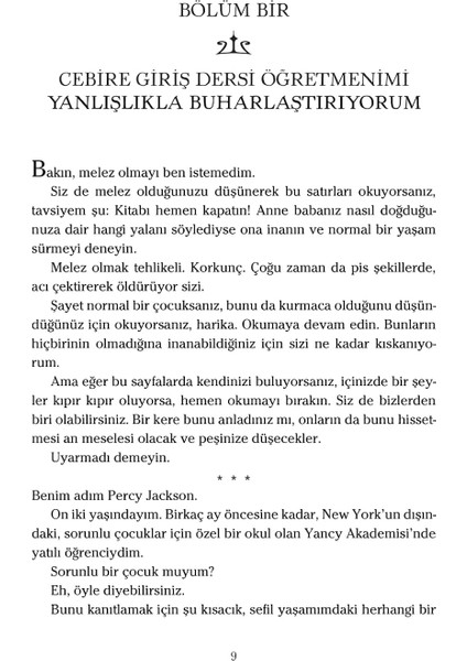 Percy Jackson ve Olimposlular Şimşek Hırsızı - Rick Riordan