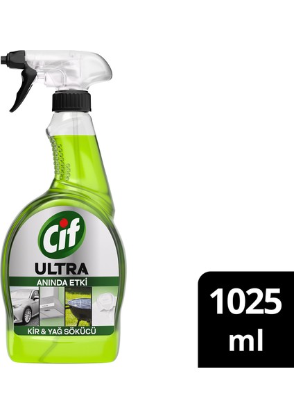 Ultra Anında Etki Kir ve Yağ Çözücü 1025 ml