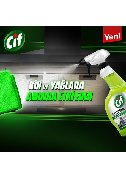 Ultra Anında Etki Kir ve Yağ Çözücü 1025 ml