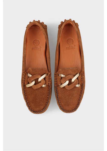 Taba Deri Kadın Günlük Ayakkabı fırsatları