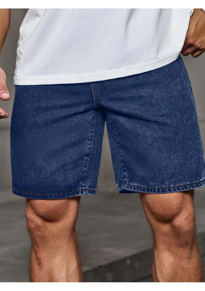 Regular Fit Erkek Kot Şort