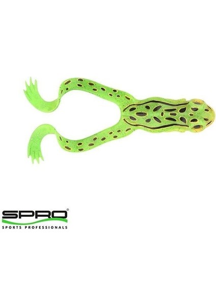 Iris The Frog 10CM Silikon Yem Uv Fluo Green indirimleri