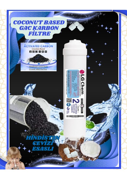 Ligth Gastro Lg Chem Gac Aktif Karbon Filtre Su Arıtma Cihazları Için