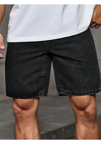 Regular Fit Erkek Kot Şort fiyatları