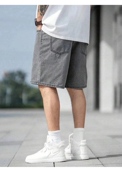 Regular Fit Erkek Kot Şort modelleri