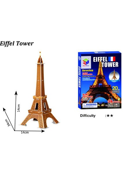 Opera Binası Tarzı 3D Üç Boyutlu Ünlü Bina Model Oyuncakları Bulmaca Çocuklar Kendin Yap Dünya Ünlü Tower Köprü Ev Jigsaw Eğitici Oyuncak Hediye Zxh (Yurt Dışından)