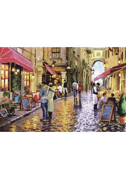 Turuncu Tarzı Hayvan Yağlı Boyama, Uzay Yolcu Ege Denizi Manzara Yağlı Boyama Yetişkin Kağıt Puzzle Çocuk Oyuncak Hediye (Yurt Dışından)