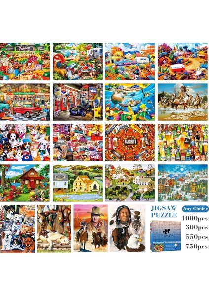1000F Stili Maxrenard Yapboz Parçaları 68*49CM Kağıt Birleştirme Oyuncaklar Yetişkinler Çocuklar Oyunlar Eğitici Oyuncaklar (Yurt Dışından) fiyatları